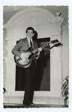 Trini Lopez Music Performer Guitar Postcard