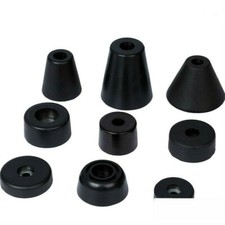 4 Pcs Rubber Speaker AMP CD Isolation Damper Feet Stand Subwoofer Pad Foot