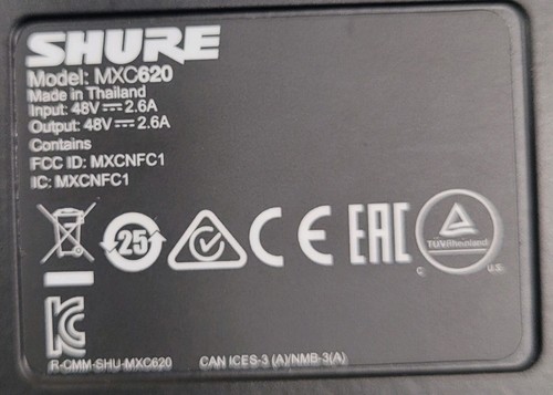 Shure MXC620 Gooseneck Conference Mic - Picture 2 of 3