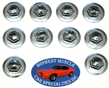 GM 10-24 Body Fender Door Quarter Trunk Trim Clip Moulding Molding Nuts 10pcs C 