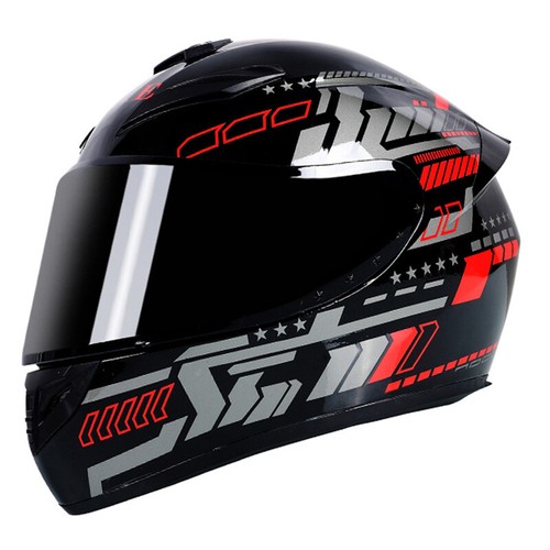 DOT Casco de Motocicleta Bluetooth CARA COMPLETA Motocicleta Scooter Cruiser Casco de Choque - Imagen 38 de 40