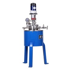 Stainless Steel High Pressure Reactor Autoclave Vessel 22MPa 350°C Heating Temp