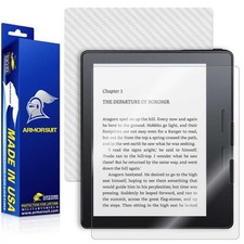 ArmorSuit Amazon Kindle Oasis Screen Protector White Carbon Fiber Made in USA