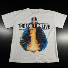 LL Cool J The F.O.R.C.E White Tour Official Merch Rock The Bells Men’s Sz M New