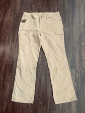 WRANGLER RIGGS WORKWEAR Sz tag 18x30 RANGER PANTS SLIM FIT FLEX 39x31