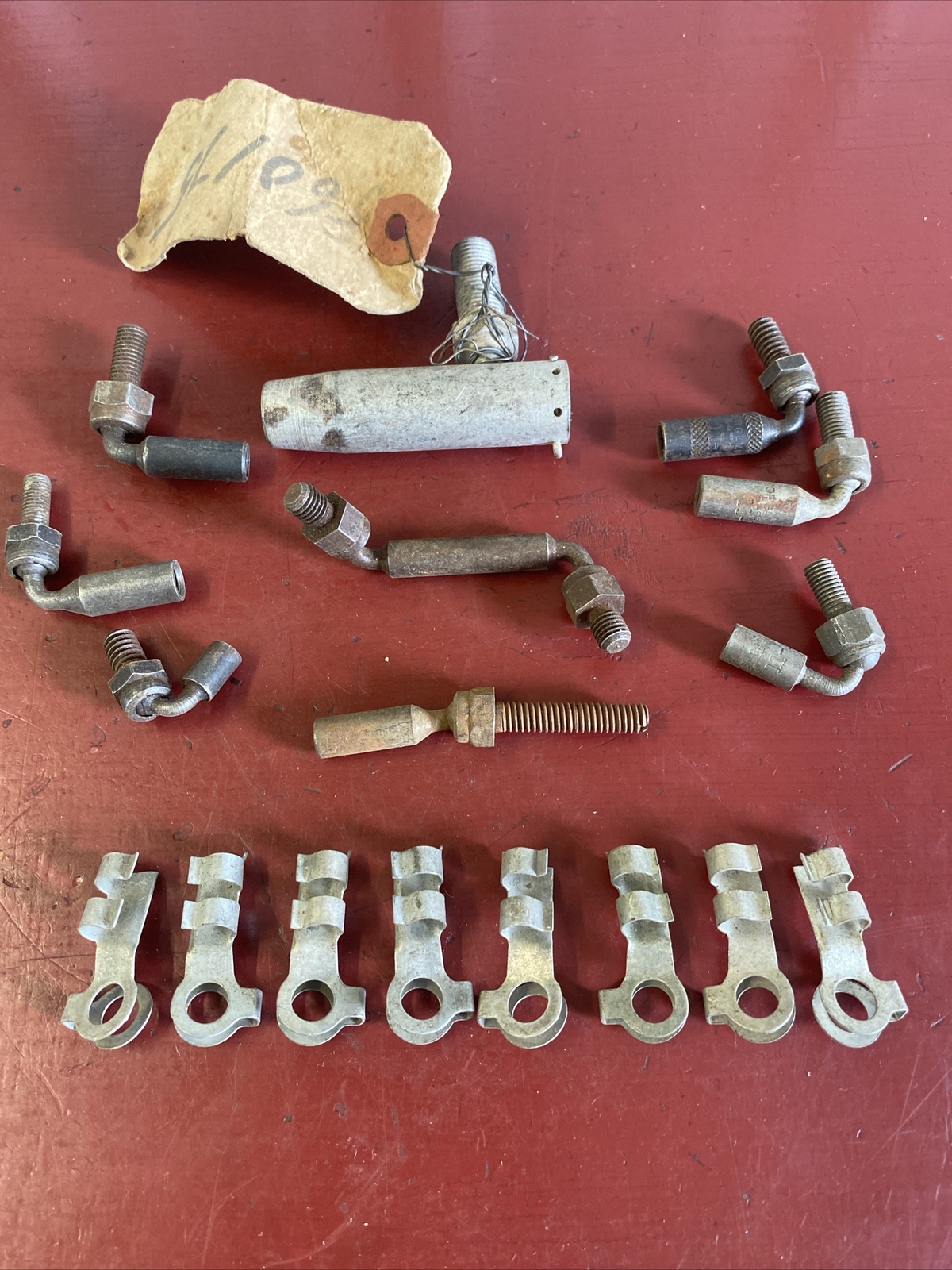 1930 's 1940 's CARBURETOR LINKAGE PARTS ASSORTED LOT RODS BALL ENDS