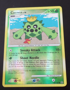 Cacnea - 67/127 Reverse Holo | Very Good Condition | Pokemon Platinum