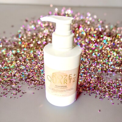 Rose + Quartz Hair SHAMPOO Sulfate Free VEGAN 10 Oz RV $32 NWOB
