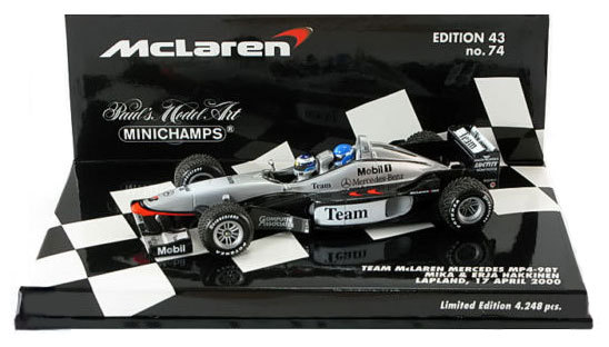 Minichamps McLaren MP4-98T Seater M E Hakkinen 1/43 Scale