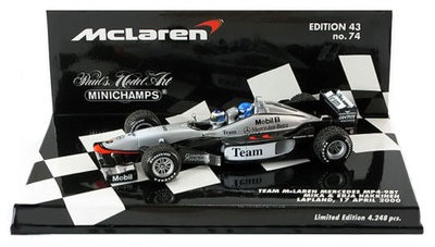 Minichamps McLaren MP4-98T Seater M E Hakkinen 1/43 Scale UK