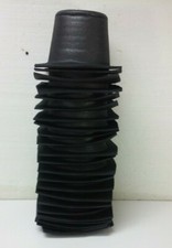 24 Universal 6.5" Black Round Foam Large Frame Audio XTC Speaker Baffles New