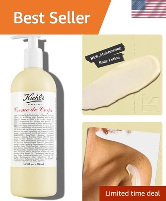 Creme de Corps, Rich, Luscious Body Lotion, with Cocoa Butter and Shea Butter...