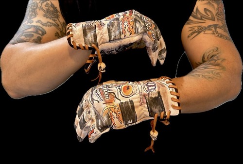 guantes moto cuero XL - Imagen 2 de 23