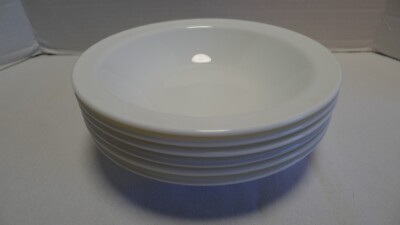 Amway by Corning White Cereal Bowls 7