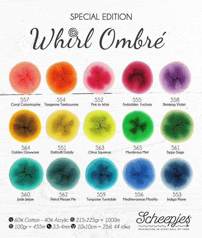 Scheepjes Yarn Whirl Ombré - Image 2 of 2