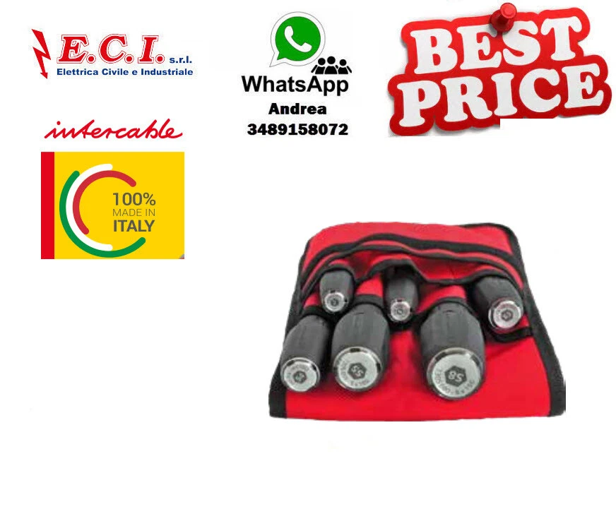 VEDI DESCRIZIONE E TITOLO Intercable 1399012 Set - chiavi maschio esagonale con testa sferica - FUTUR II