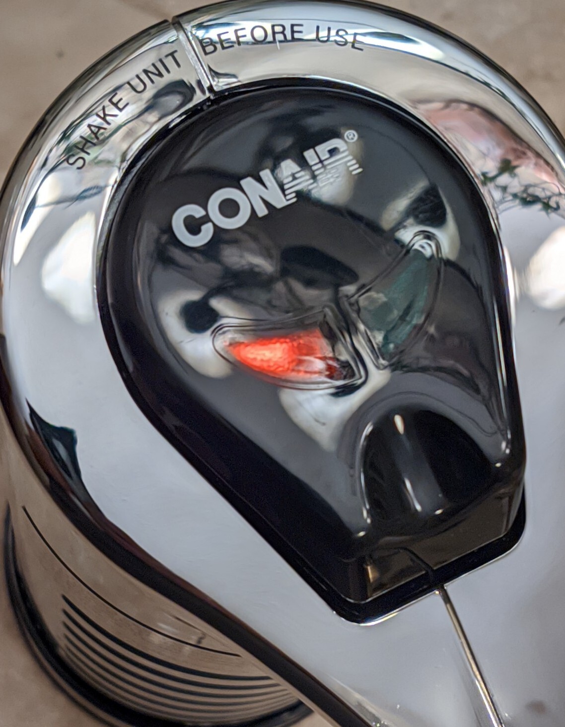 Open Box CONAIR Instant Hot Lather Shaving Cream Machine Chrome Model HLM11CH eBay