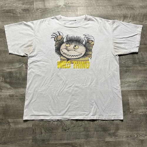 Vintage 90s Where The Wild Things Are T Shirt Size Large 1998 “Wild Thing” Vintage 90s Where The Wild Things Are T Shirt Size Large 1998 “Wild Thing”