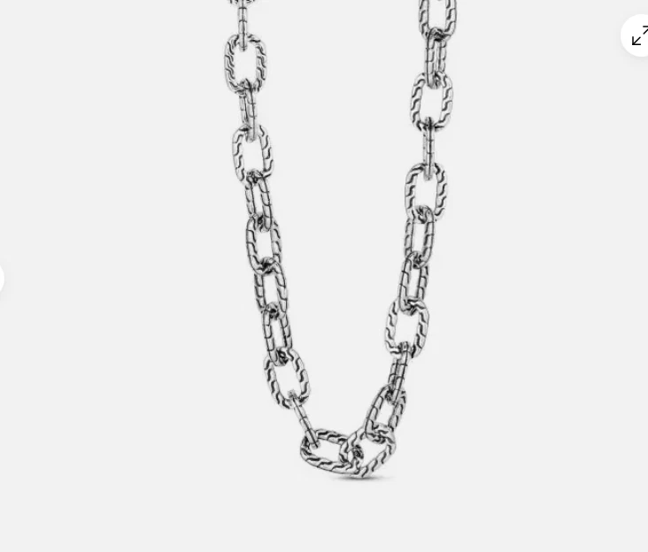 Phillip Gavriel Sterling Silver 24" Mens Italian Cable Link Chain Necklace 5.5MM