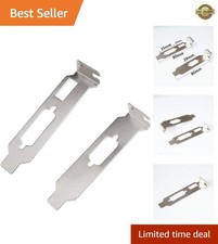 Low Profile Half Height Bracket HDMI  DVI  VGA for ATI Nvidia Video Graphic...