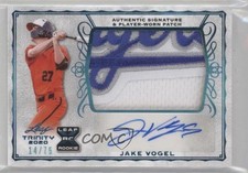 2020 Leaf Trinity Patch Auto Platinum 14/75 Jake Vogel #PA-JV1 Patch Auto 0g4