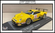 PORSCHE 911 GT1 N°6 Jaune/Noir British GTC 1999 - 1:43 MINICHAMPS 400996606