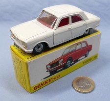 Dinky France réf 1428 : Peugeot 304 Berline (Blanc)