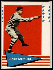1961 Fleer Baseball Greats (F418-3) #107 Dennis Galehouse Very Good