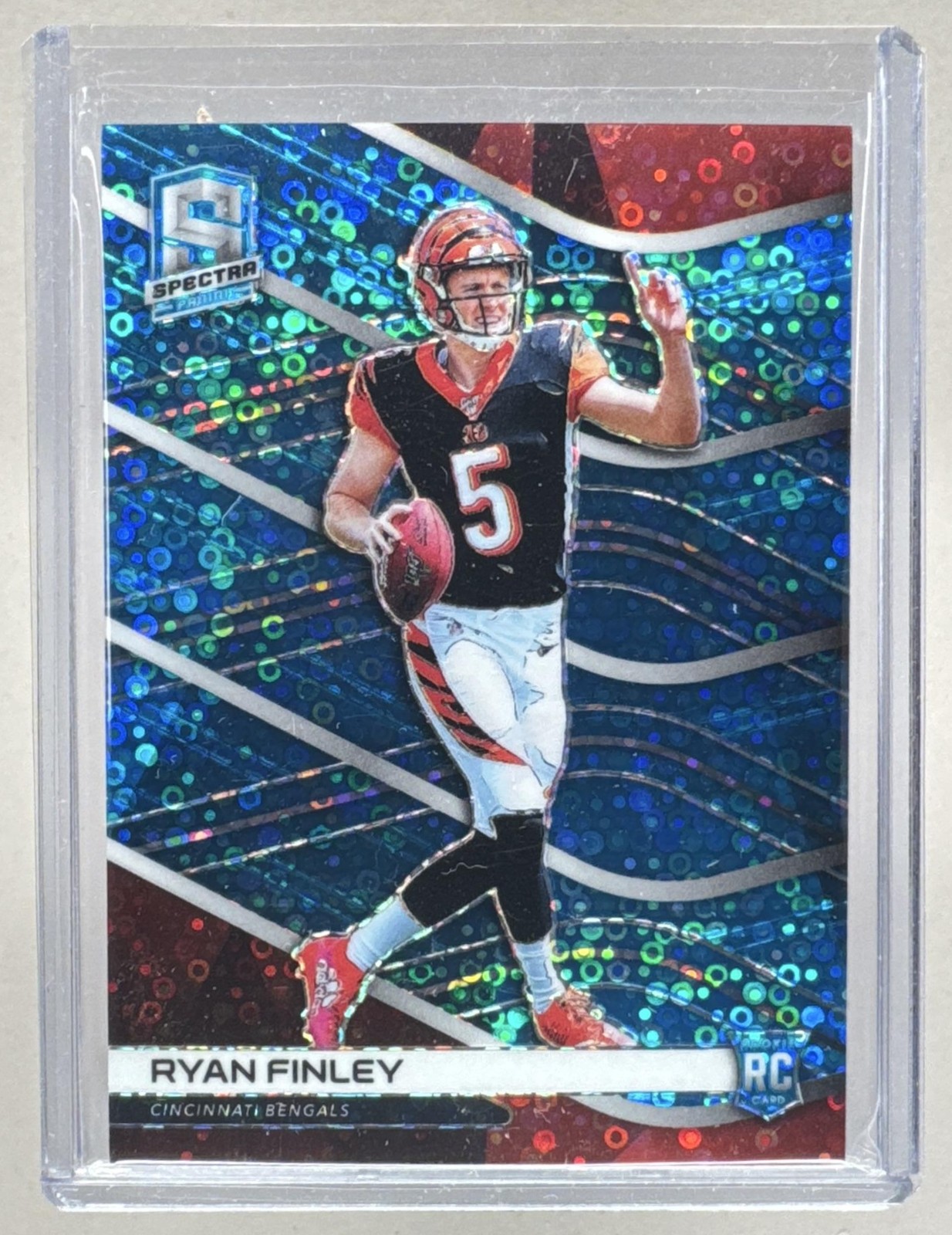 Ryan Finley Panini Spectra #189 Neon Blue
