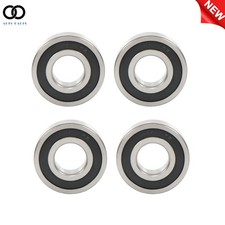 Pre-Lubricated Deep Groove Ball Bearing 4Pcs 63/32-2RS 32  75  20 mm Sealed
