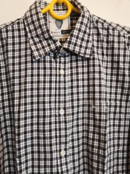 Men Marc O'Polo Shirt Black Cotton M