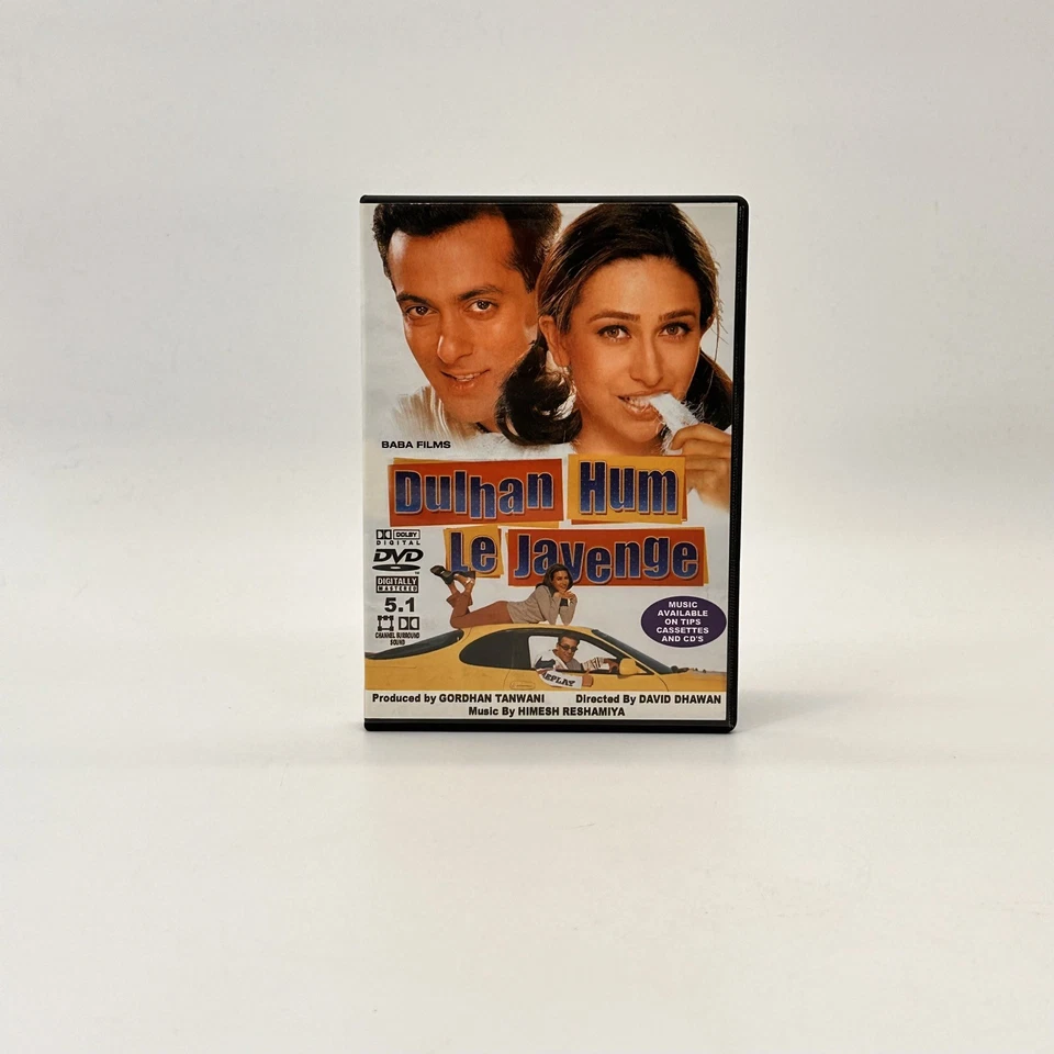 Dulhan Hum Le Jayenge Bollywood Hindi (DVD,2000) Salman Khan Krishma Kapoor - Image 3 of 4