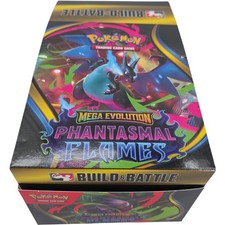 Mega Evolution Phantasmal Flames Build & Battle Box Empty No Packs