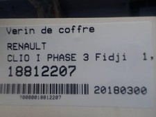 Verin de hayon / de capot Renault CLIO