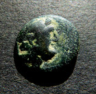 GREEK Ae14/15, PHOENICIA Arados, Zeus/ Galley w/ 3 pointed ram — photo 1
