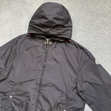 Moncler Grimpeurs Black Windbreaker Size 4 Large 100% Authentic