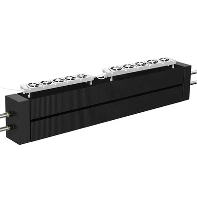 UNKNOWN Ventilateur Radiateur Ventilateur Chauffant Économe en Énergie Thermostat Auto