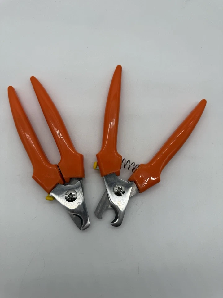 Cortaúñas para perros de acero inoxidable de alta resistencia grande (paquete de 2) Foto 2 de 3