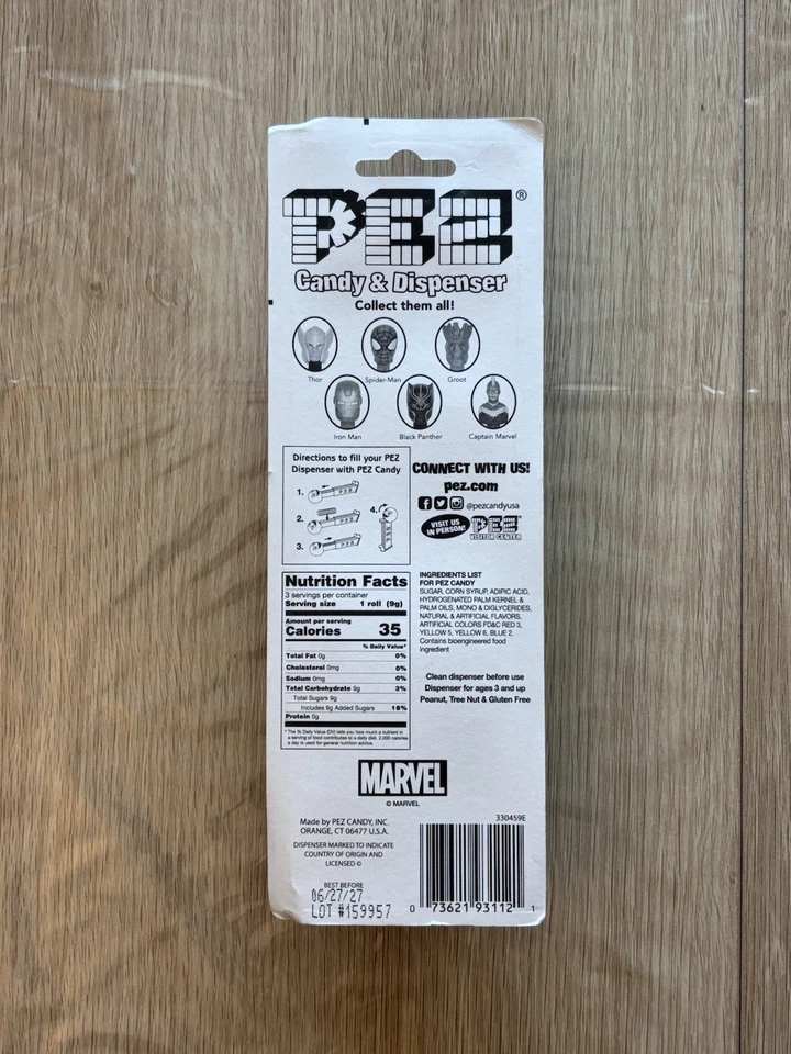 MARVEL Venom PEZ Dispenser (New, Factory Sealed) - Image 2 of 2