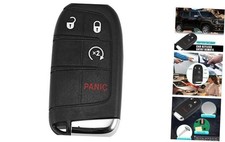 Replacement Keyless Entry Remote Car Key Fob M3N-40821302 433MHz 4A Chip for