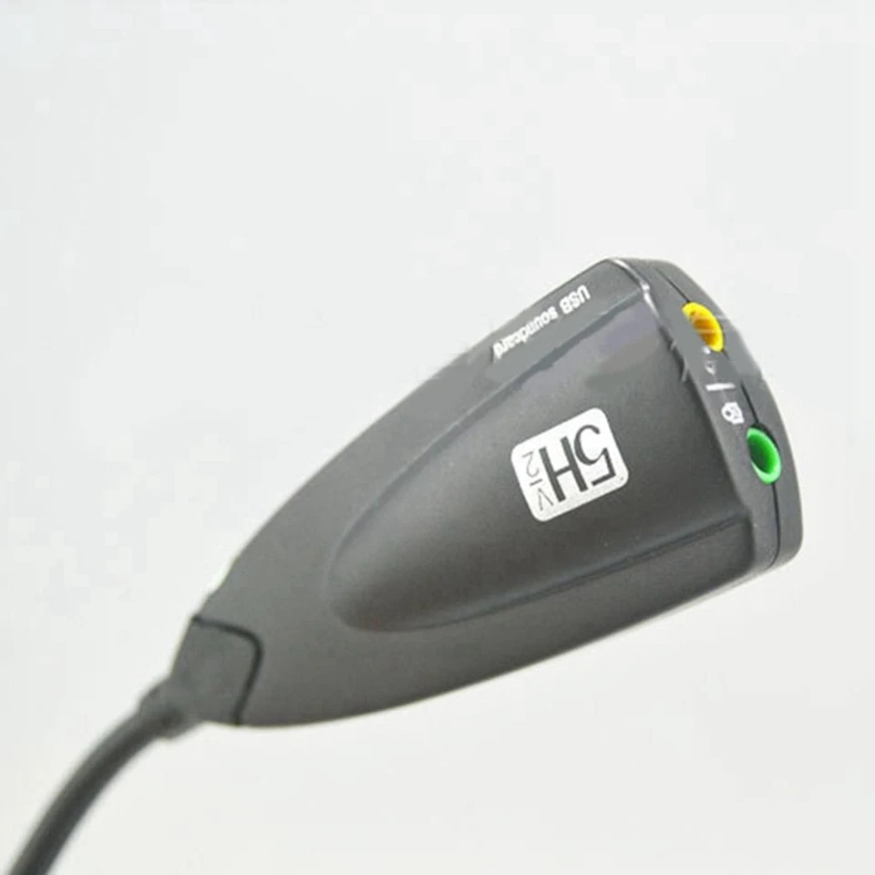 Wired Recording Sound Card 3.5mm for Laptop PC Desktop PC A8C53021 - Image 3 of 4