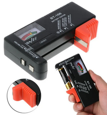 Batterietester BT-168 Universal Battery Tester Farbskala Gut/Niedrig/Ersetzen