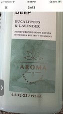 Bath  Body Works Aroma Breathe Deep Eucalyptus Lavender Lotion Shea 6.5oz Pump