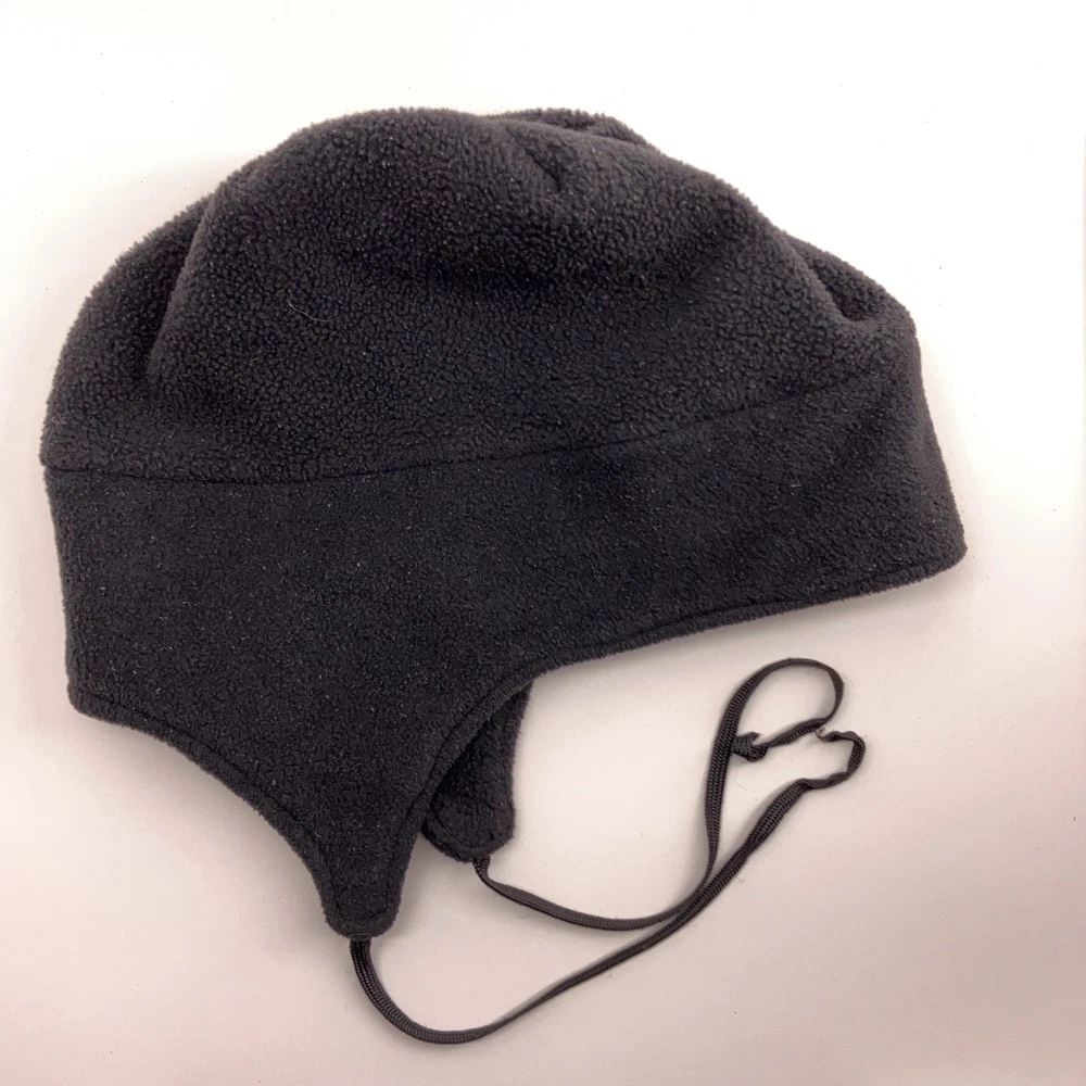 Retro climb high Shelburne Vermont fleece winter mountaineering ear flap cap