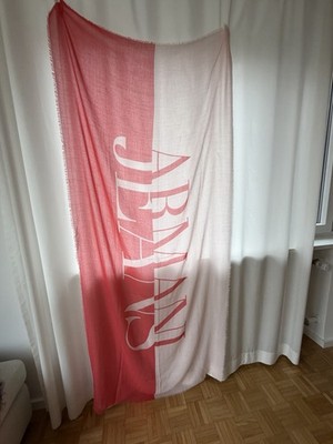 Armani Schal Tuch mit Logodruck
