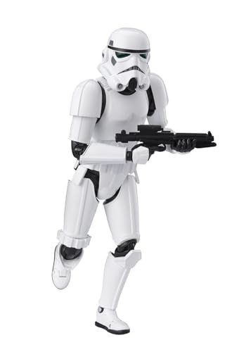 S.H.Figuarts Star Wars A New Hope Stormtrooper Classic Ver Pvc Actionfigur Jp-image