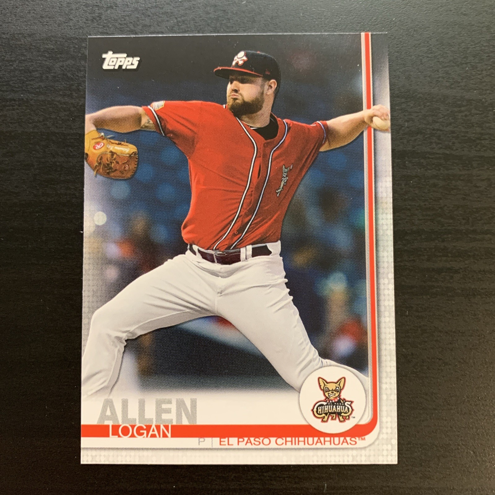 2019 Topps Pro Debut Logan Allen El Paso Chihuahuas #91