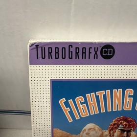 Fighting Street (Street Fighter 1) for TurboGrafx CD, Complete In Cardboard Box!