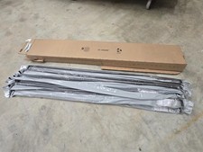  12 pack Mainstays Basic Metal Wrap Around Adjustable Curtain Rod 48-86 inch