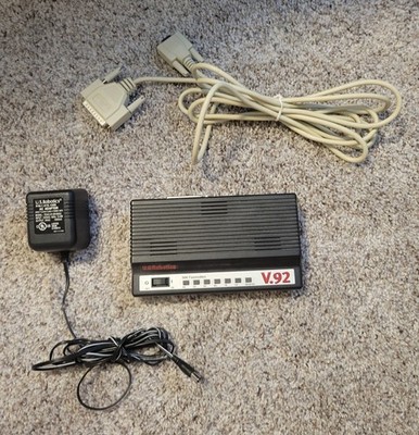 U.S. Robotics 56K V.92 5686E  External Fax Modem